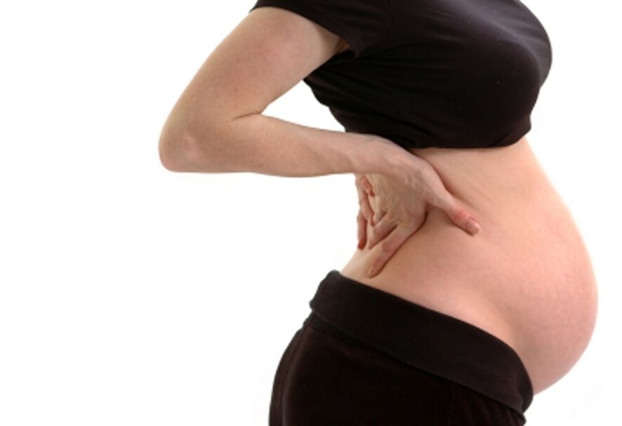 bolesť chrbta počas tehotenstva