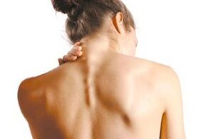 bolesť krku s cervikálnou osteochondrózou